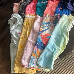 12 Tank tops & 1 Dress. variety of colors & patterns!